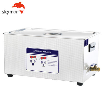 Van het Laboratoriumhulpmiddelen van de Skymen22l 480W Brandstofinjector SS304 de Ultrasone Reinigingsmachine met Tijdopnemer en Verwarmer