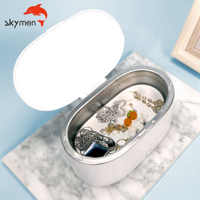 Draagbare van de Juwelen Schonere Skymen van 48KHz 24W 500ml Ultrasone de Glazenreinigingsmachine